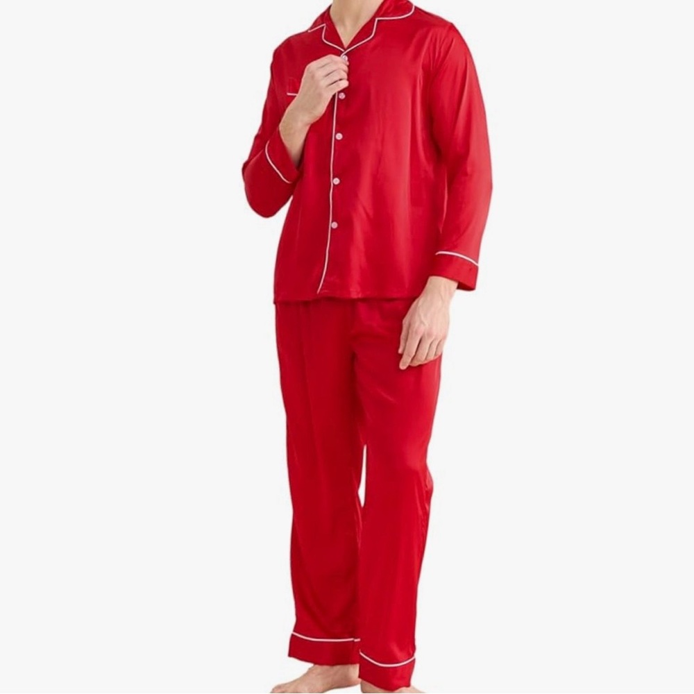 Adult Satin Pajama Set - Size Small - New with Tags